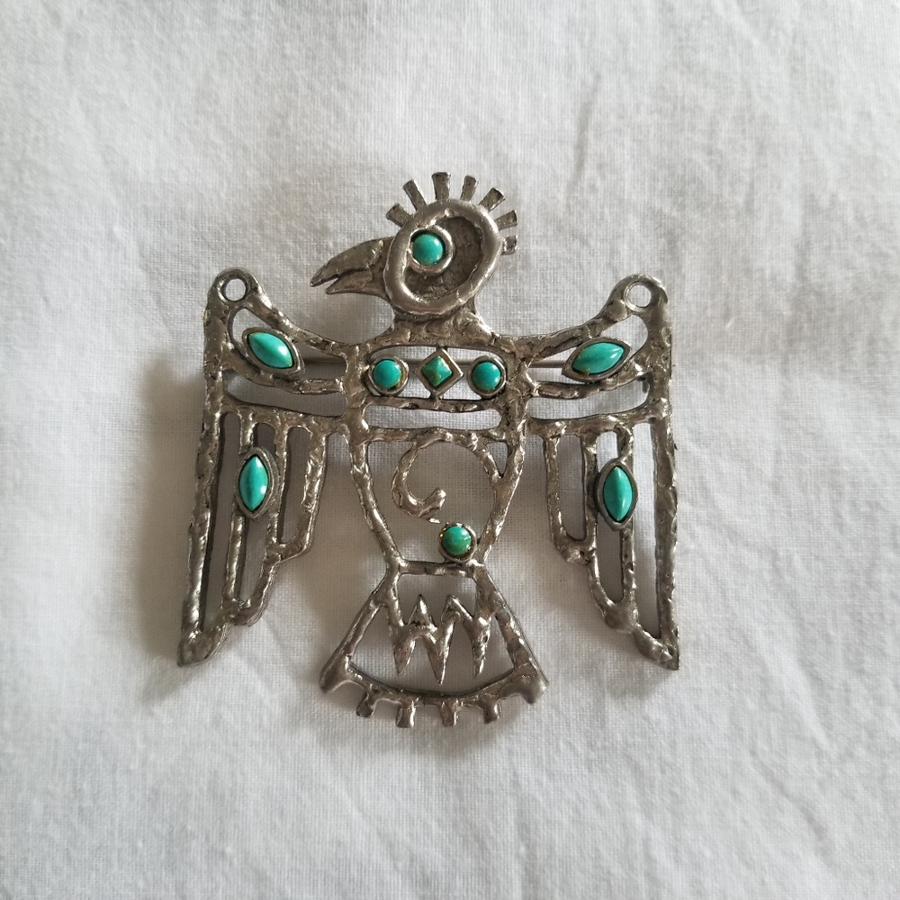 Vintage St Labre Indian Pin/Pendant